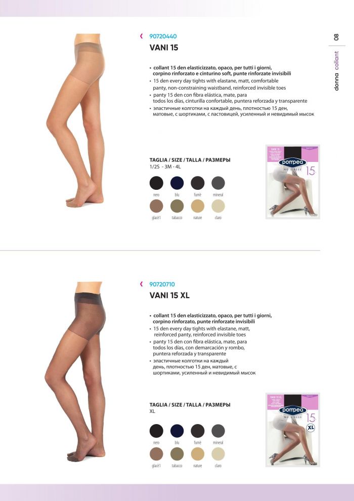 Pompea Pompea-catalogo Basic 2019 Collant-9  Catalogo Basic 2019 Collant | Pantyhose Library